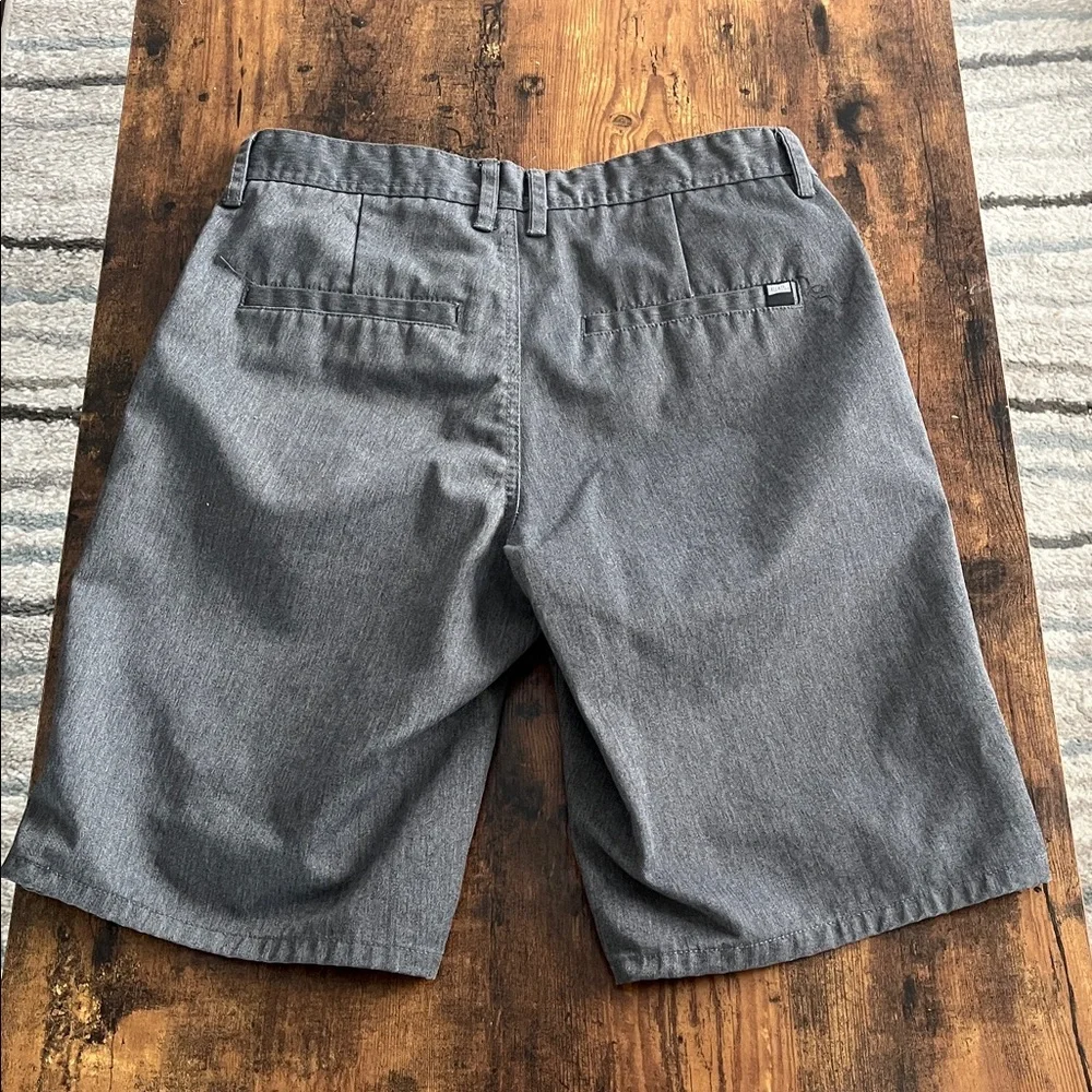 free world Gray Casual flat front Shorts